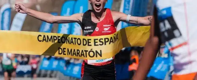 Carolina Robles Campeona Maratón Barcelona