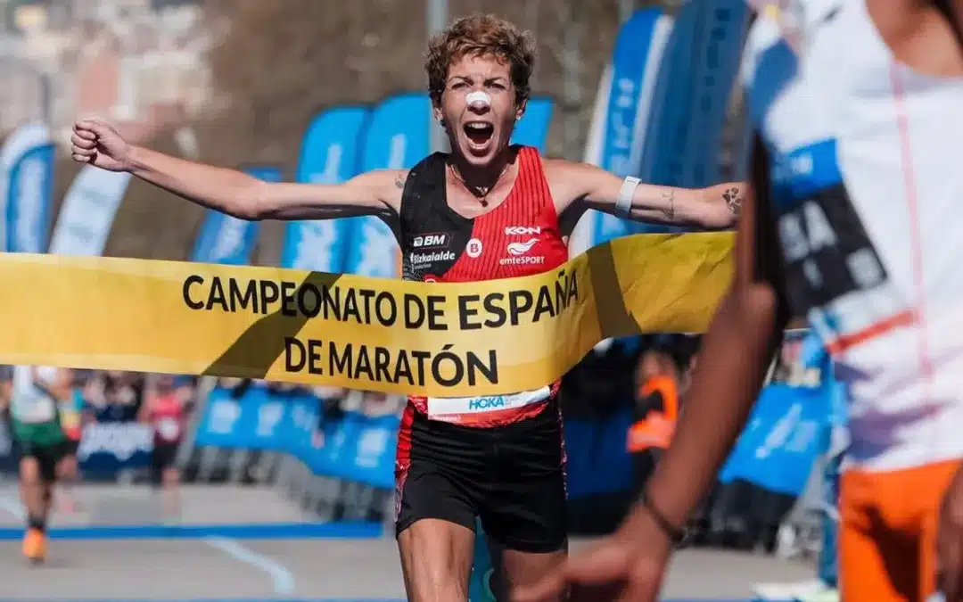 Carolina Robles Campeona Maratón Barcelona